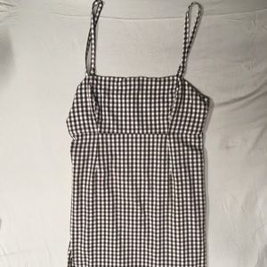Urban Outfitters gingham shift minidress